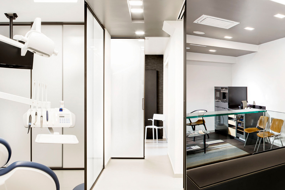 proyecto interiorismo Clinica Dental barrio Salamanca