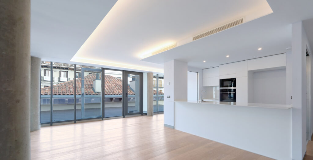 interior viviendas de lujo edificio Lamarca