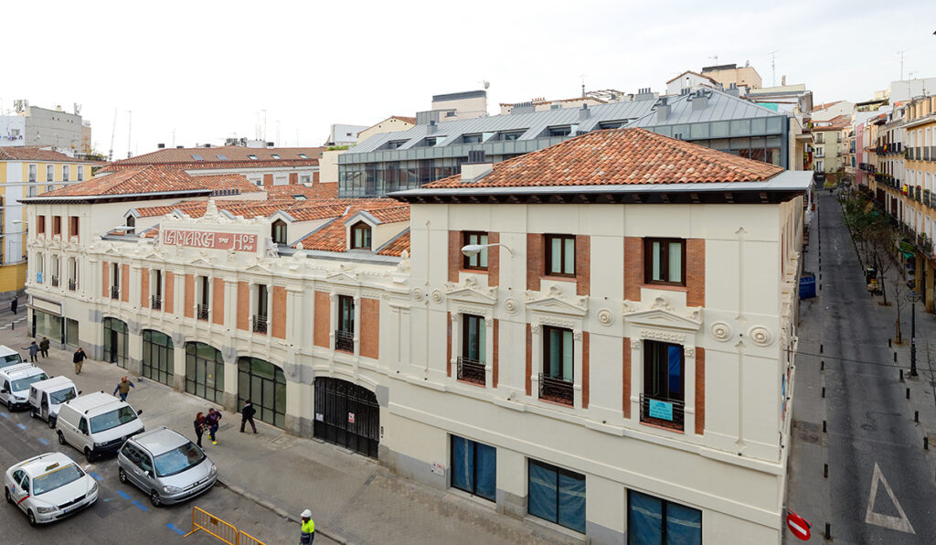 vista general proyecto remodelación edificio Lamarca