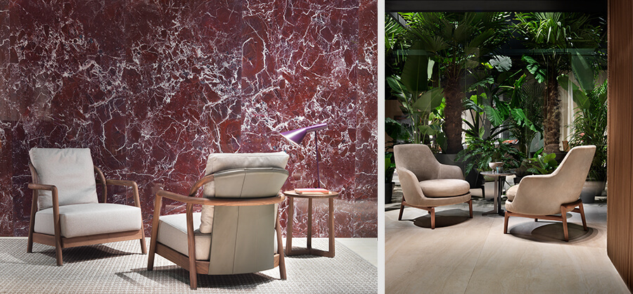 Flexform presenta las sillas Alison y Leda como novedad en IMM Cologne