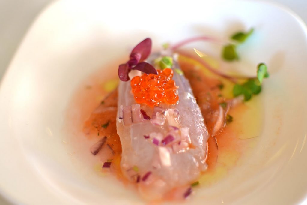 ceviche de mujol gastrofestival 2019