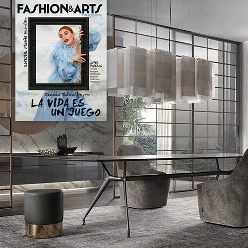 Rimadesio y Flexform representantes atemporales de Italia en Magazine fashion&arts en La Vanguardia