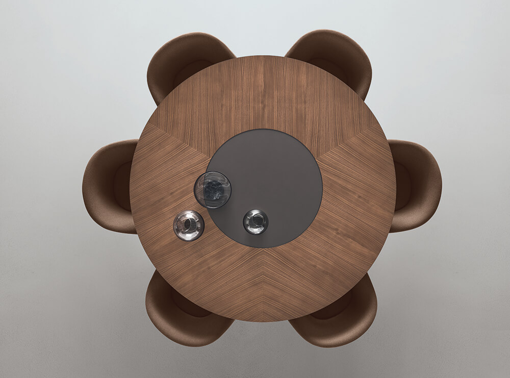 Mesa Manta Rimadesio, la combinación ideal de materiales