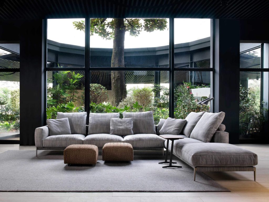 Flexform presenta el sofá Romeo en el Salone del Mobile de Milan