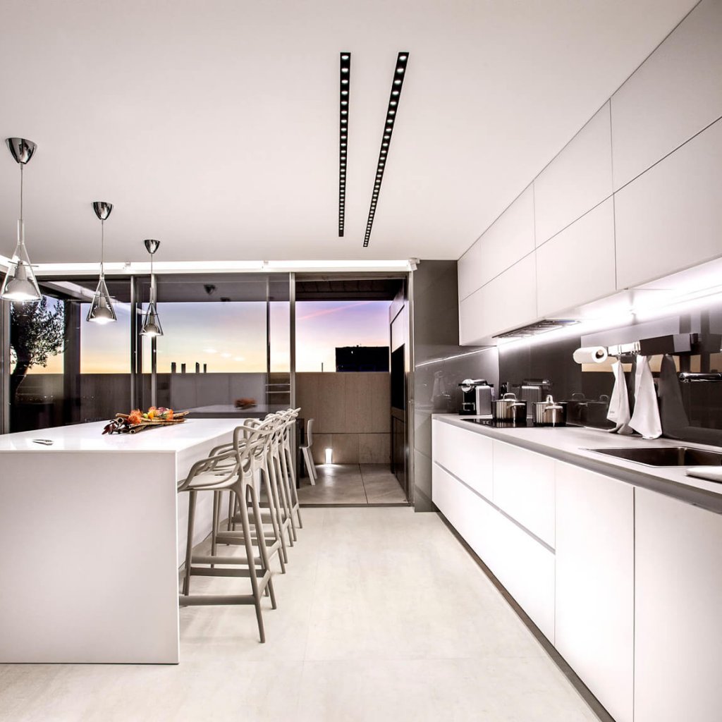 cocina SieMatic PURE S2 proyecto interiorismo ático Valdebebas
