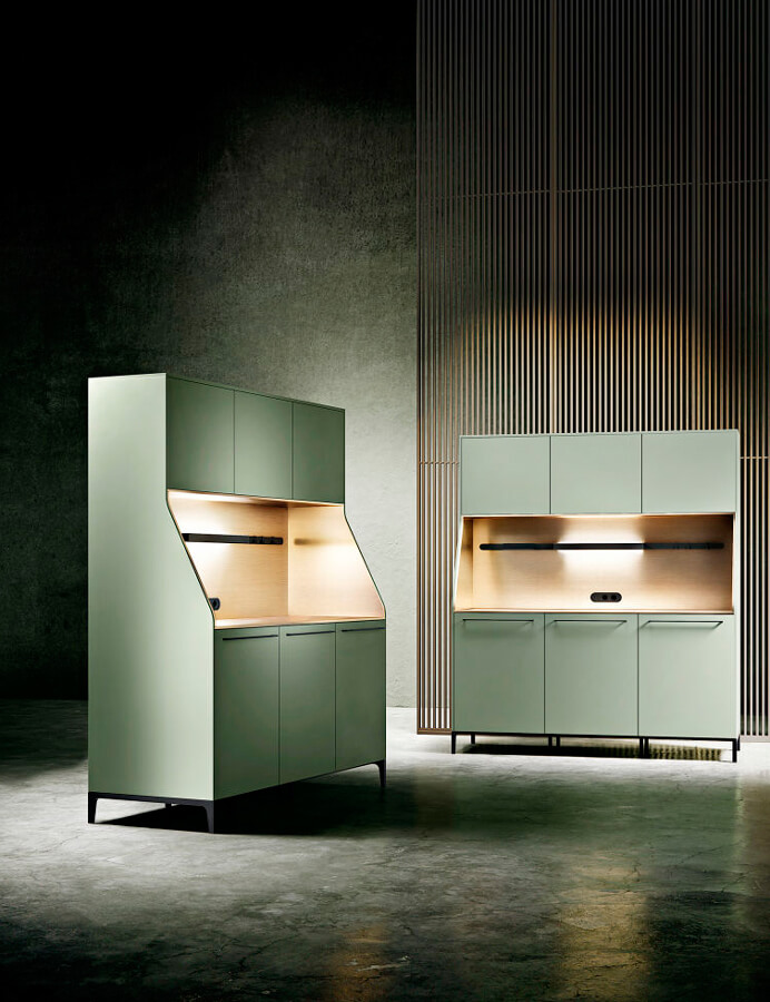 cocina SieMatic 29 verde salvia