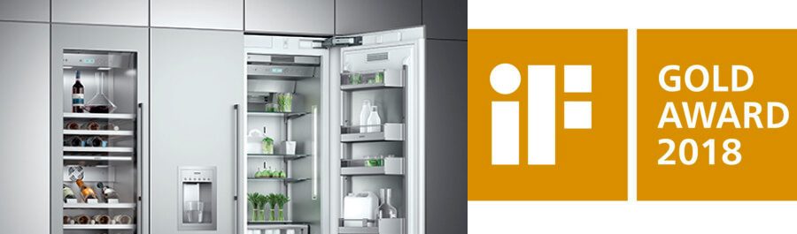 Gaggenau premio de oro en los "if awards" de diseño 2018