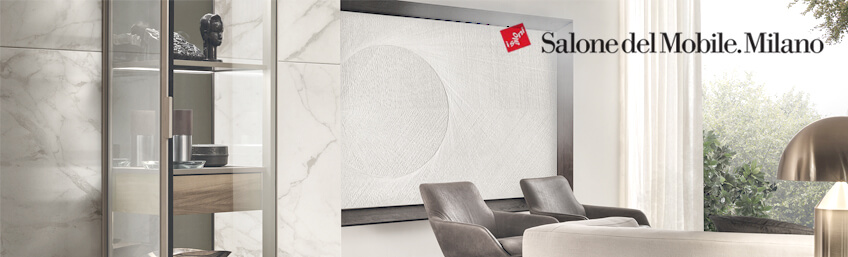 Rimadesio en el salón del mueble de Milan Iconno madrid