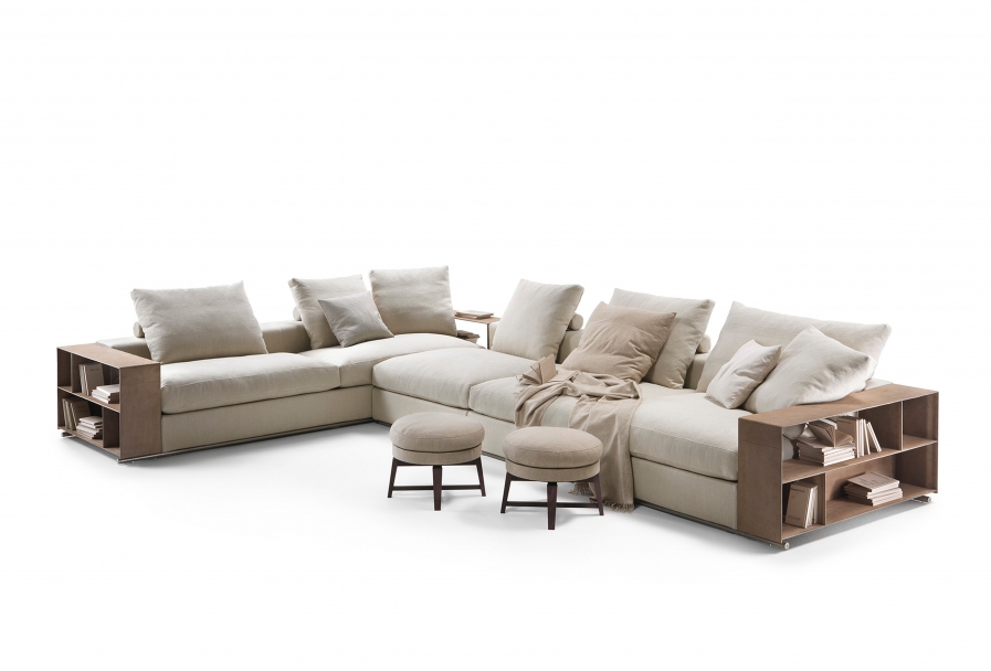 sofa groundpiece diseño flexform