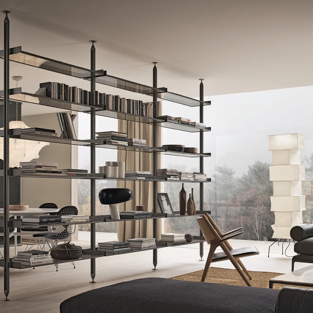 librería de diseño italiano Zenit de Rimadesio