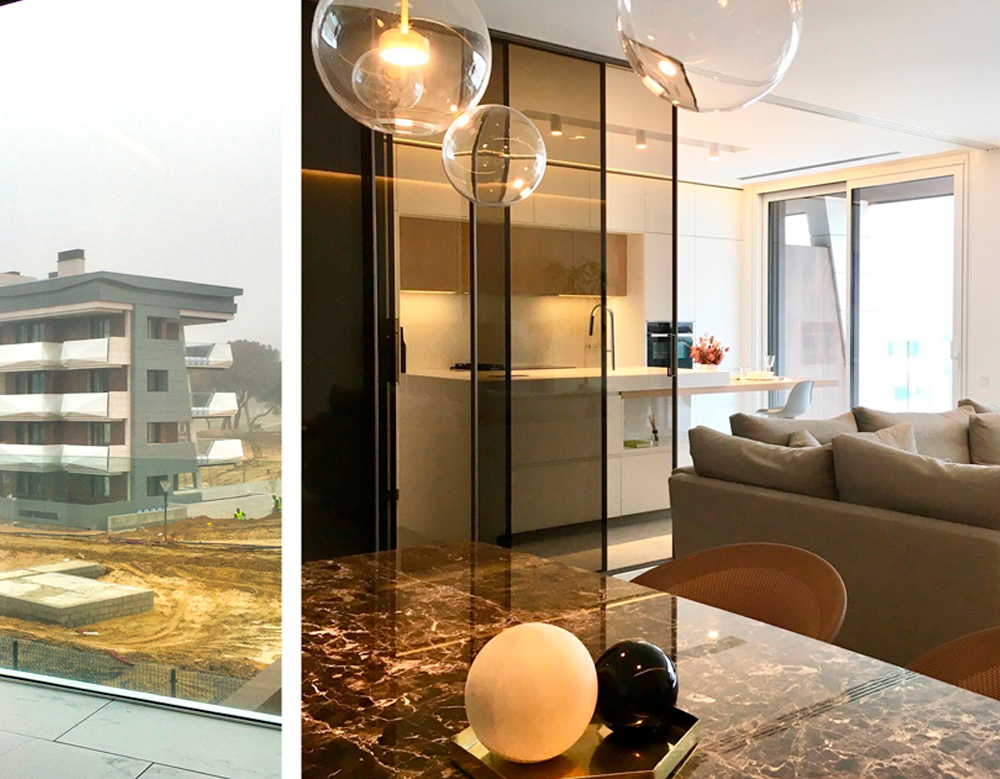 Piso piloto en el edificio residencial LG3 de la Urbanización La Finca