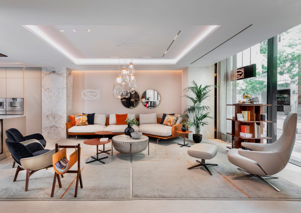 Flagship Store Poltrona Frau en Madrid