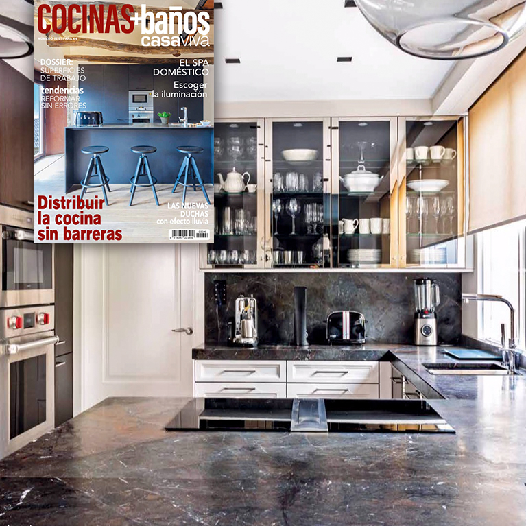 La personalidad contemporanea de la cocina SieMatic en casa viva Diciembre iconno estudio