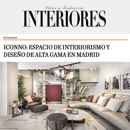 Nuevo espacio en ICONNO studio en Madrid Ideas y tendencias interiores Diciembre 2020