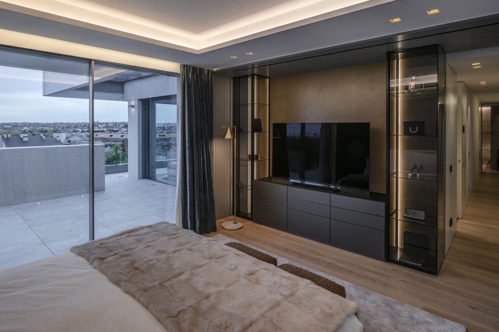 mobiliario diseno dormitorio flexform newbridge aravaca