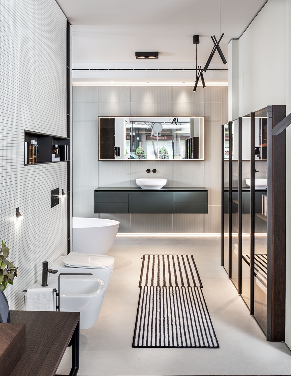 antoniolupi, modelo Eclipse y Komodo, baño de diseno