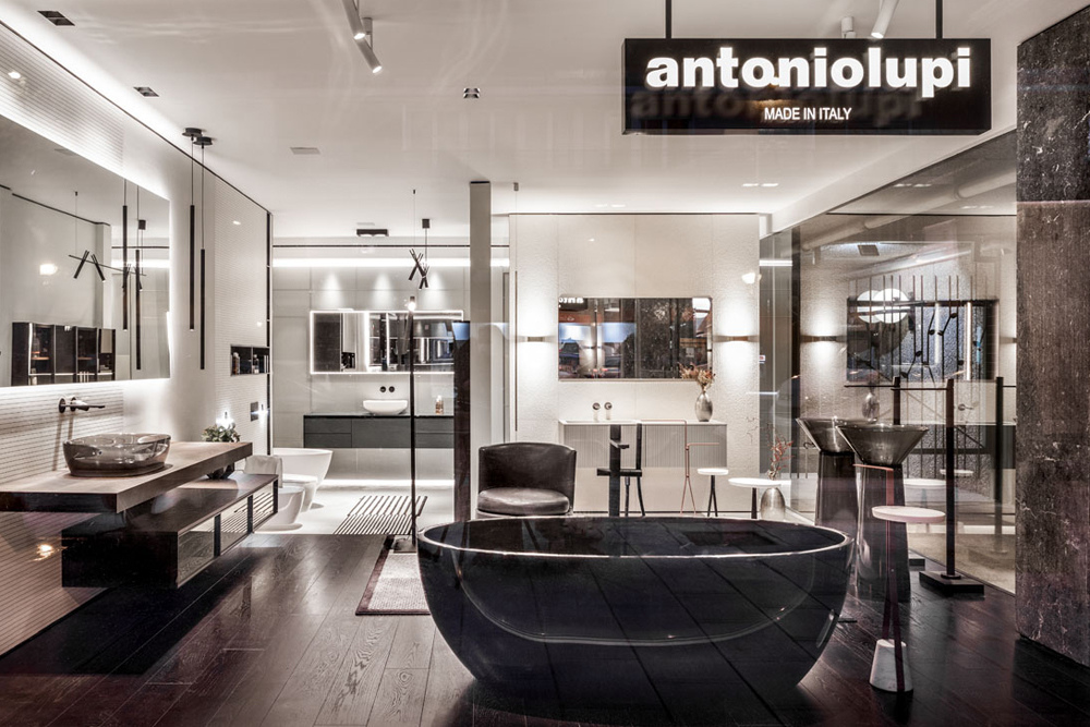 Showroom oficial de antoniolupi en Madrid, O'Donell. Iconno