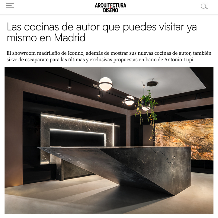 Cocinas de autor Antonio Lupi Iconno Arquitectura y Diseño diciembre 2021