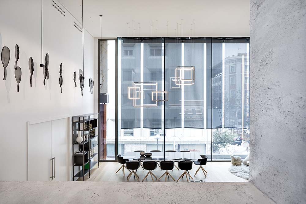 Baile de máscaras, minimalismo diseño moderno ICONNO