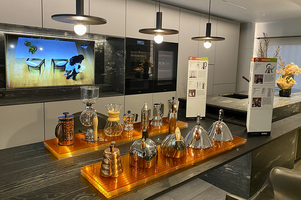 Exposición Design Master Chefs Iconno showroom Siematic 3