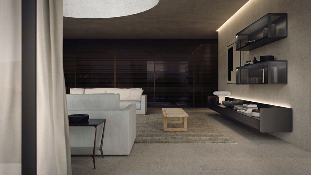 Rimadesio Stripe Self Plan diseño Iconno