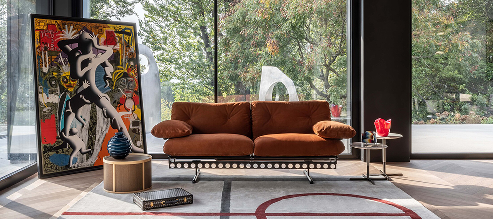 Poltrona Frau Ouverture Sofa Iconno