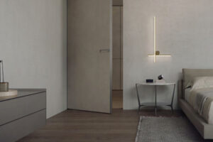 Rimadesio dormitorio puerta Radius mesa Planet Iconno